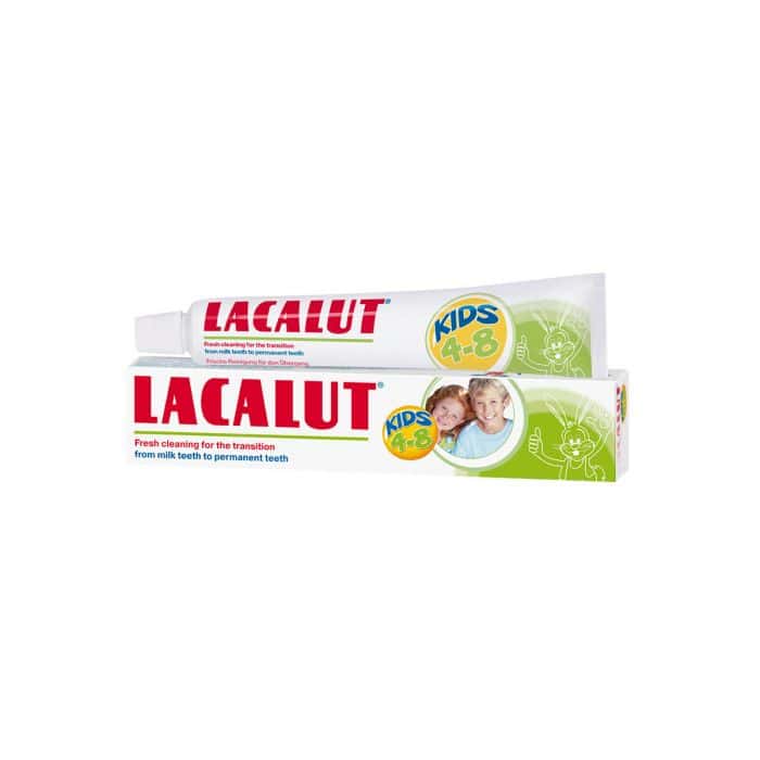 Lacalut Kids 4-8 dječja zubna pasta 50 ml - slika 1