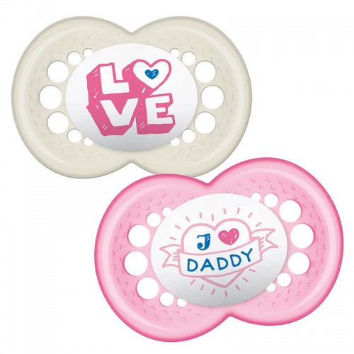 MAM Duda Trends silikon 6+ mjeseci, 2 komada - slika 1