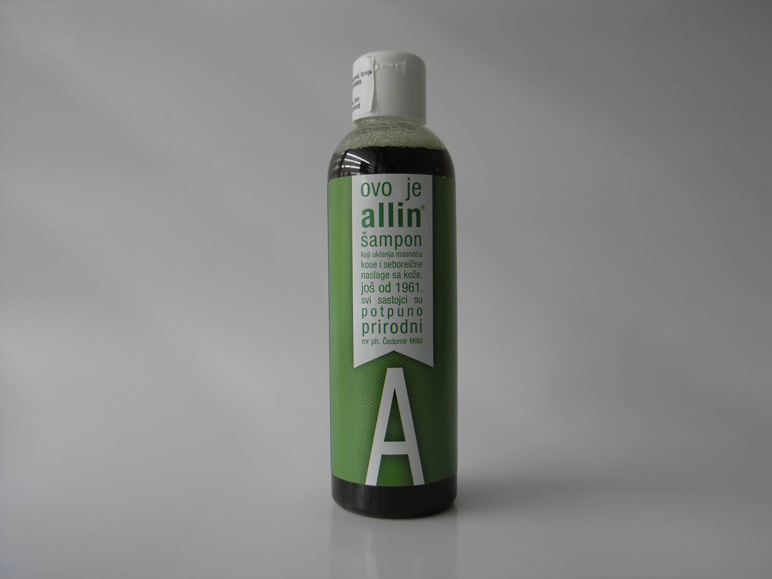 ALLIN Šampon za masnu kosu 200ml - slika 1