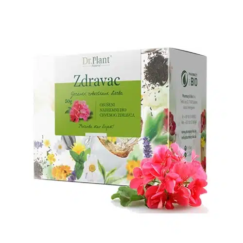 Dr. Plant čaj crveni zdravac (Geranii robertiani herba) 50g - slika 1