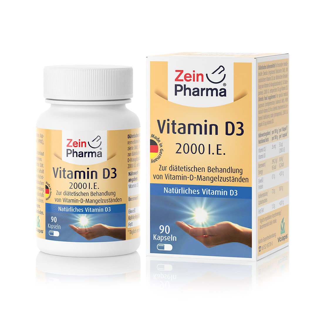 ZeinPharma Vitamin D3 kapsule a90 - slika 1