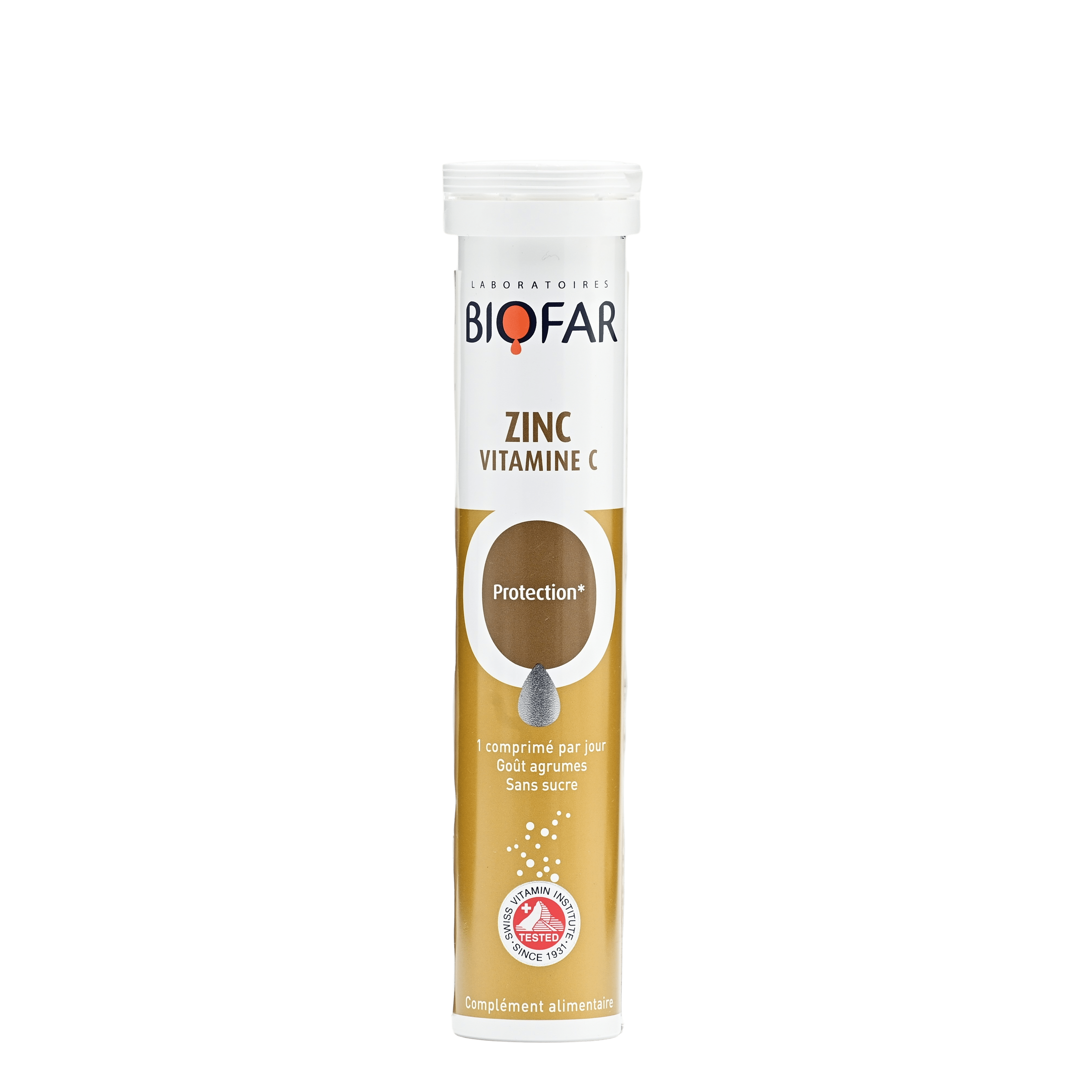 BIOFAR ZINC+VITAMIN C 20 šumećih tableta - slika 1