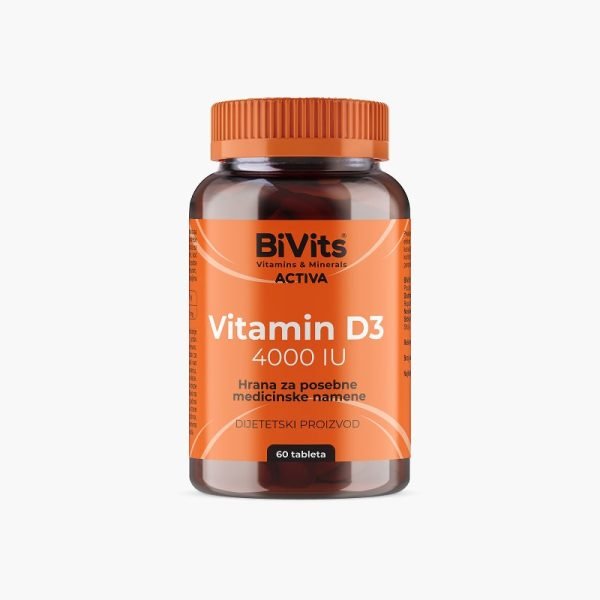 BiVits ACTIVA Vitamin D3 4000 IU - slika 1