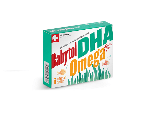 BABYTOL DHA Omega Twist off kapsule – 30 kapsula - slika 1