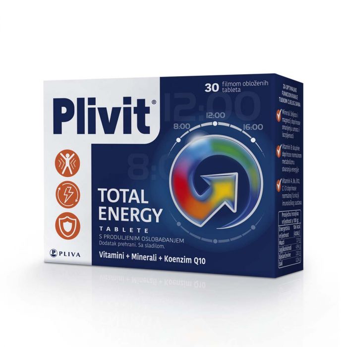 PLIVIT Total Energy 30 tableta - slika 1