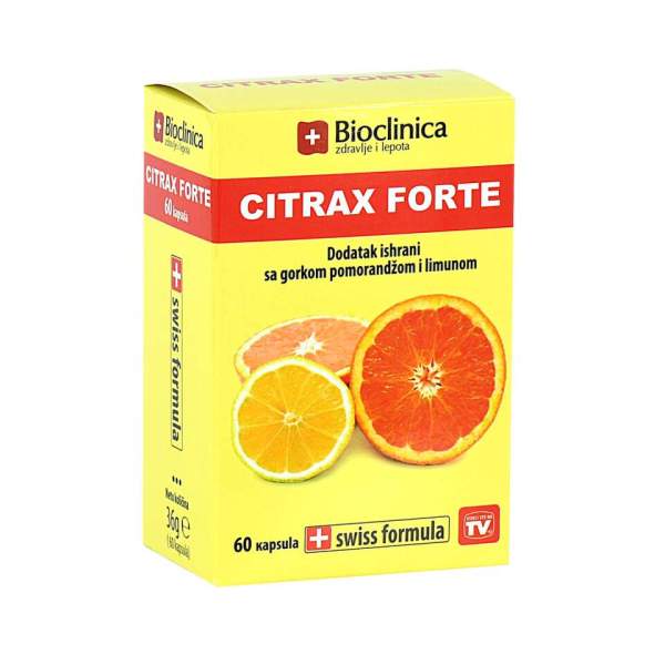 BIOCLINICA Citrax Forte – 60 kapsula - slika 1