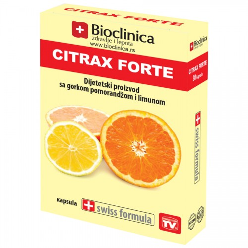 BIOCLINICA Citrax Forte – 30 kapsula - slika 1