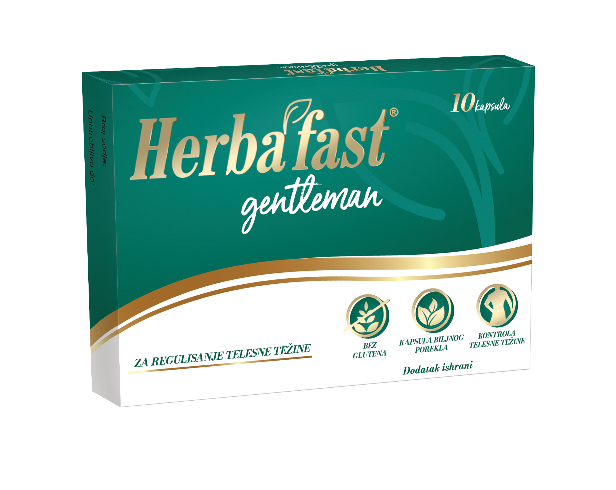 Herbafast® Gentleman, 10 kapsula - slika 1