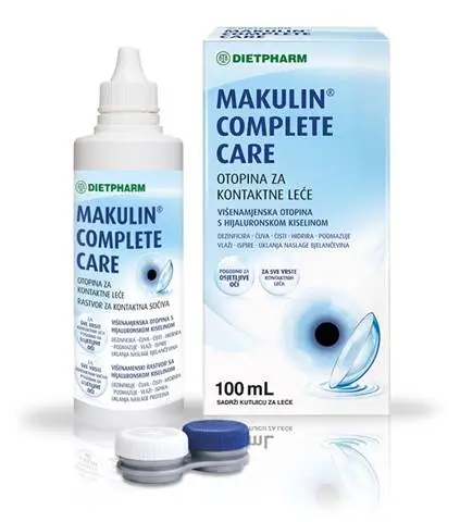 DIETPHARM Makulin Complete Care rastvor za sočiva 100ml - slika 1