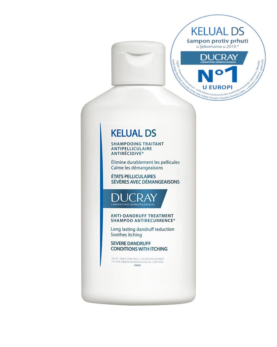 DUCRAY KELUAL DS Šampon protiv tvrdokorne peruti 100ml - slika 1