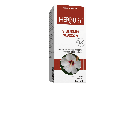 HERBIFIT Sirup bijelog sljeza 150ml - slika 1
