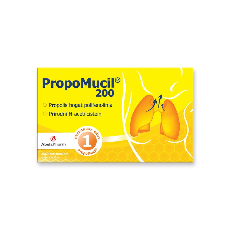 PropoMucil® kesice 200 mg , 10 kesica - slika 1