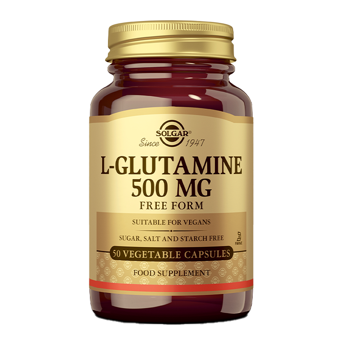 SOLGAR L-GLUTAMIN 500 mg CAPS A50 - slika 1