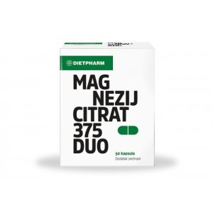 DIETPHARM Magnezij citrat 375 DUO kapsule a50