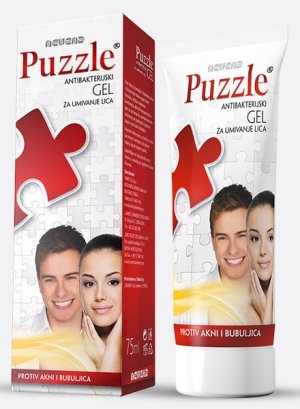 PUZZLE Antibakterijski gel za umivanje lica 75ml