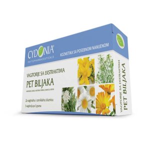 Vagitorije sa ekstraktima pet biljaka 5 komada