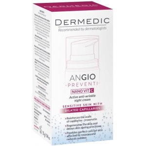 DERMEDIC Angio Nano Vit C aktivna noćna krema 55ml