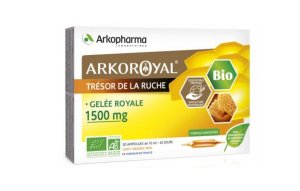 ARKOROYAL Gelée royale BIO 1500 mg 20x10ml