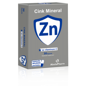 CINK MINERAL +VIT C a 30 ABELA