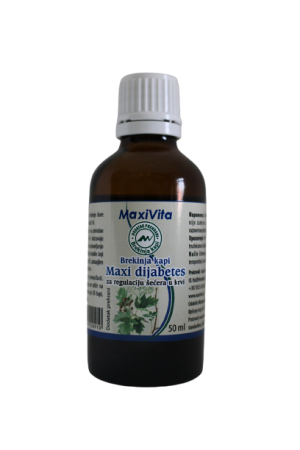 MAXIVITA BREKINJA KAPI 50ml, Za regulaciju šećera u krvi