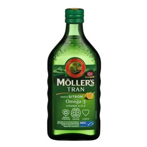 Moller's Tran Omega 3 Citron (limun) za odrasle 250 ml