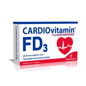 CARDIOvitamin FD3, 30 kapsula