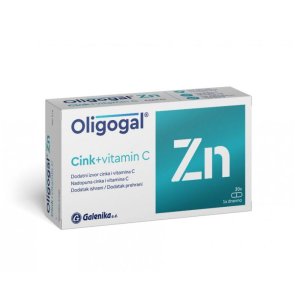 OLIGOGAL Zn+Vitamin C 30 kapsula