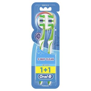 Oral-B 5 Way Clean Četkice za zube 1+1 a2