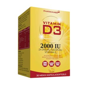 Pharmamed Vitamin D 2000 IU kapsule a30