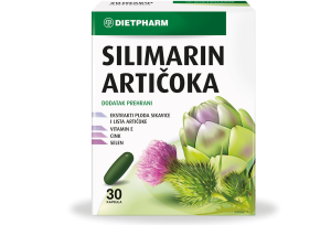 DIETPHARM SILIMARIN ARTIČOKA 30 kapsula