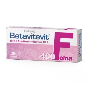 BETAVITEVIT Folna kiselina i vitamin B12 30 tableta
