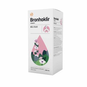 BRONHOKLIR Sirup bijeli sljez 200ml