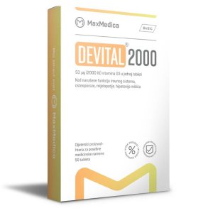 Devital 2000 Vitamin D, 50 tableta