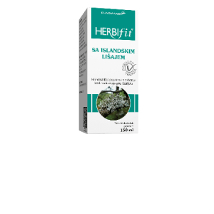 HERBIFIT Sirup sa islandskim lišajem 150ml