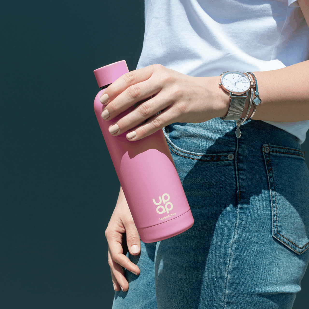 UpAp HydroActive Thermo boca 500 ml roza - slika 2