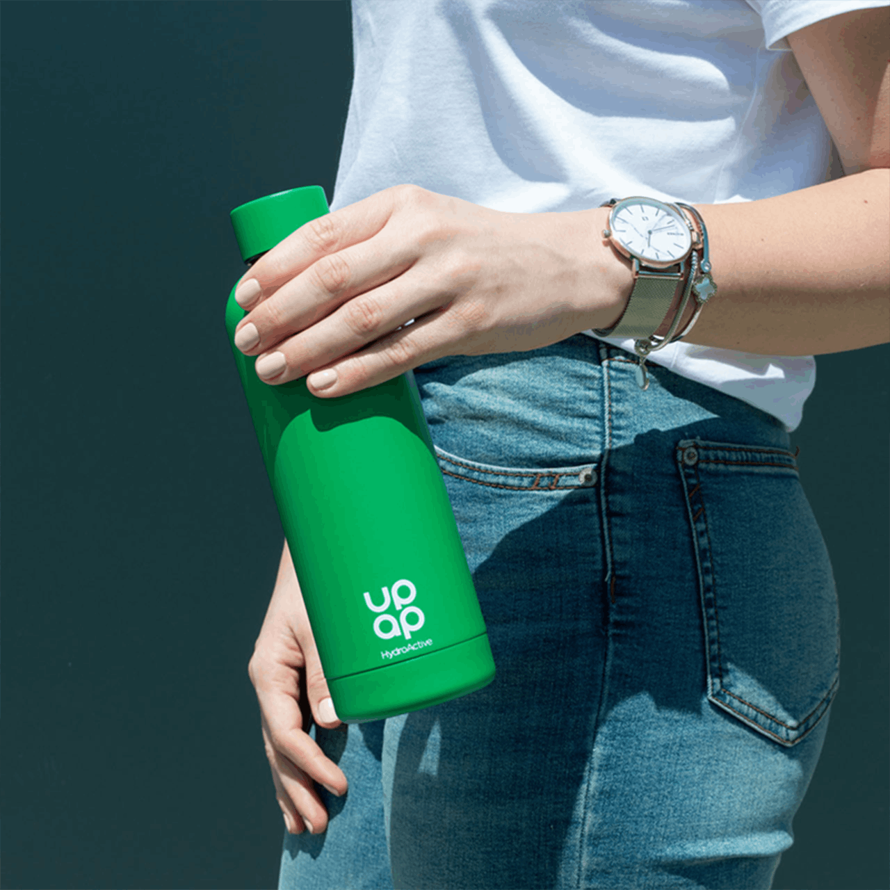 UpAp HydroActive Thermo boca 500 ml zelena - slika 2