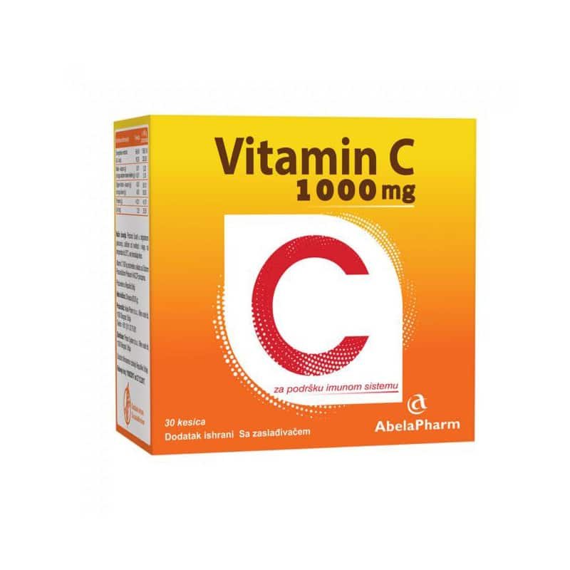 Vitamin C 1000 mg, 30 kesica - slika 1